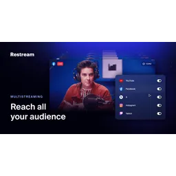 Restream logo